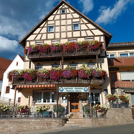 Gasthof-Pension Fraenkische Schweiz 오베르트루바크 외부 사진